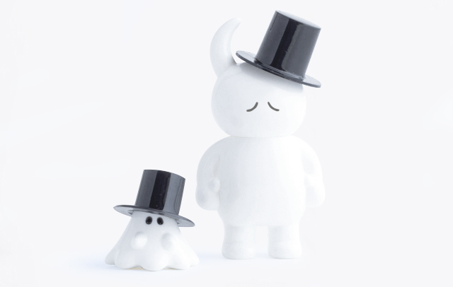 Sad Top Hat Uamou - White